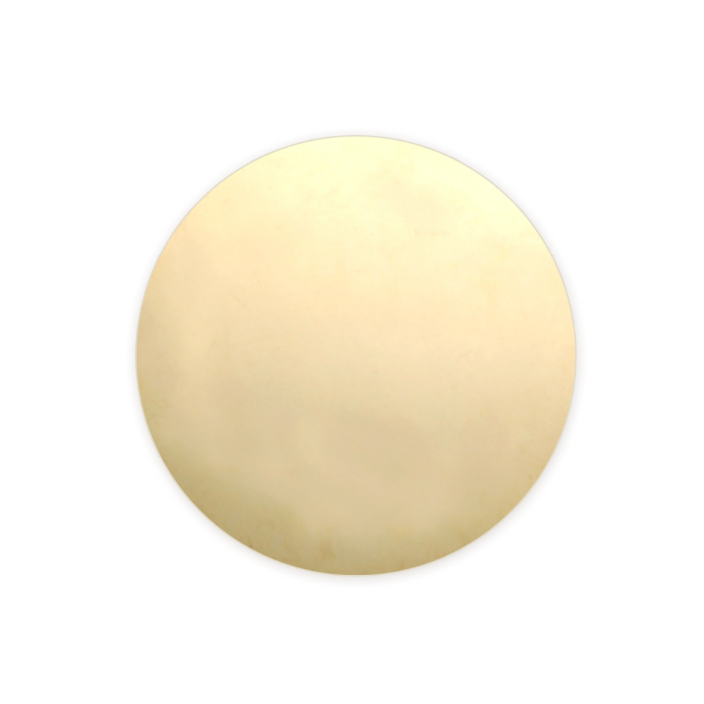 Metal Stamping Blanks Gold Filled Round, Disc, Circle, 19mm (.75"), 20g